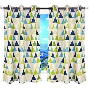 2 Panel Set - Grommet Top Room Darkening Curtains